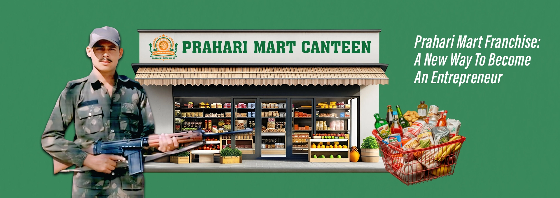 Prahari Mart Canteen- Making Groceries Affordable